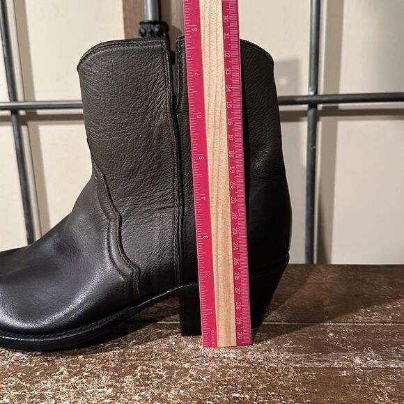 Two-tone color, beautiful genuine leather boots in perfect condition - Picture 11 of 13